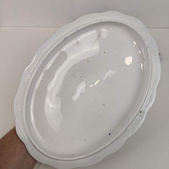 Antique F. Winkle Covered Tureen "TOGO" Pattern - Picture 6 of 7